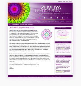 Zuvuya Heals Webdesign