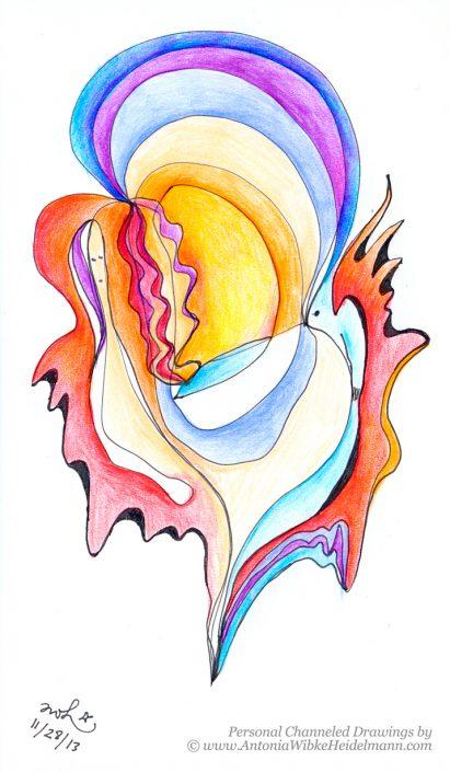 Channeled Drawing Nov. 29, 2013