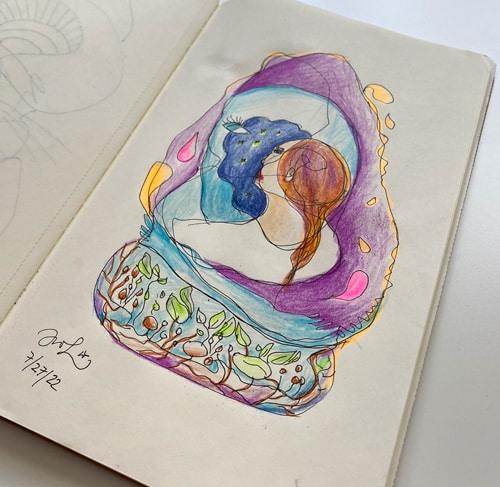 SoulArtDay22-ChanneledDrawing-sq